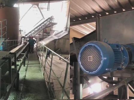 歐漢特電動滾筒應(yīng)用現(xiàn)場